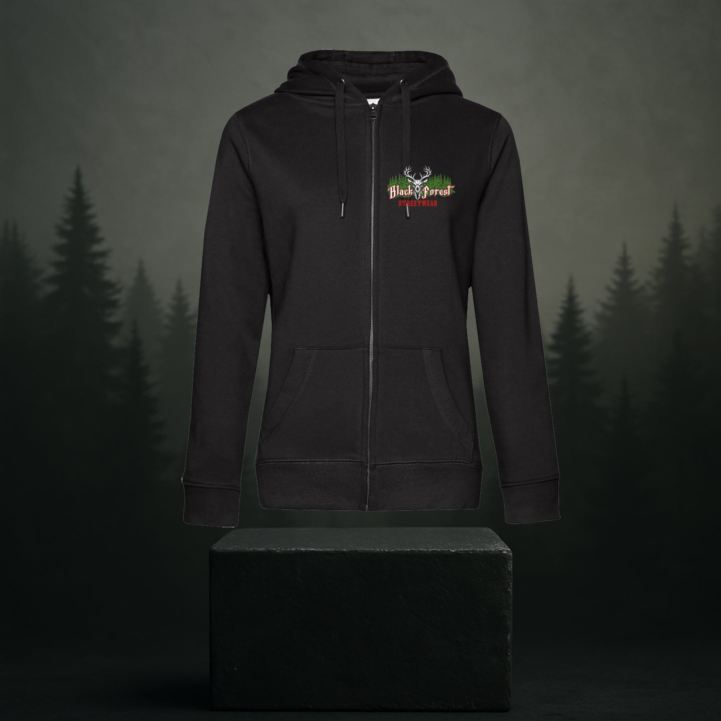 Black Forest Tattoo Maidle Kapuzenjacke