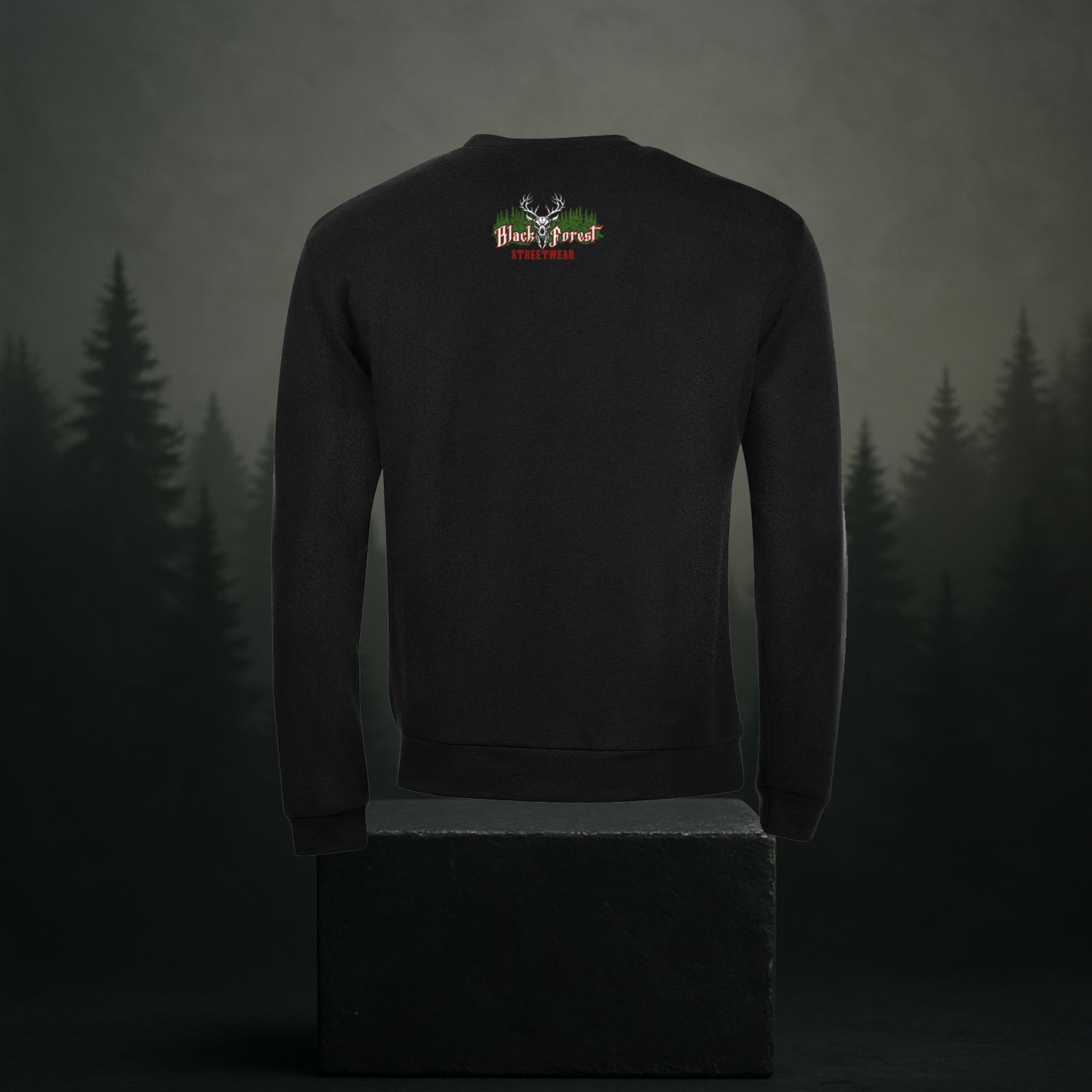 Black Forest Deer Skull Sweater