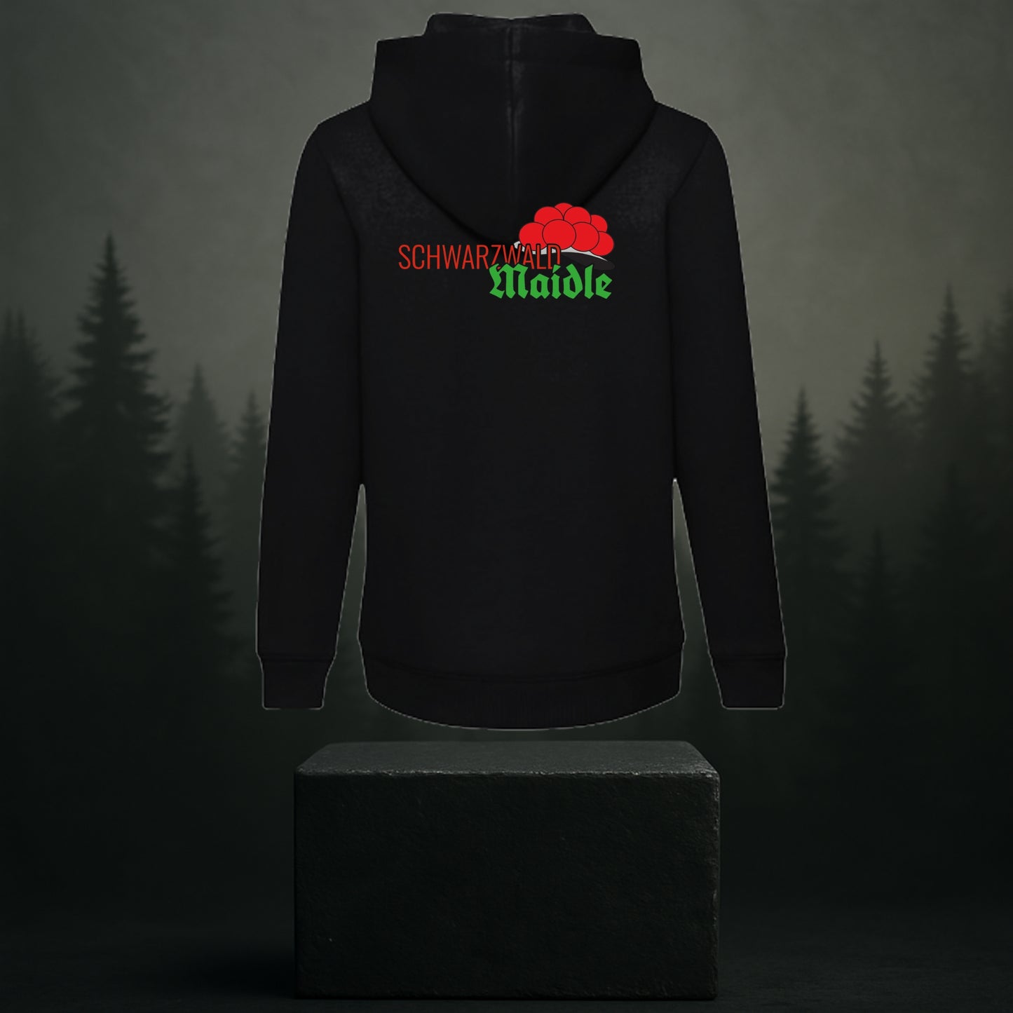 Schwarzwald Maidle Hoodie Backprint
